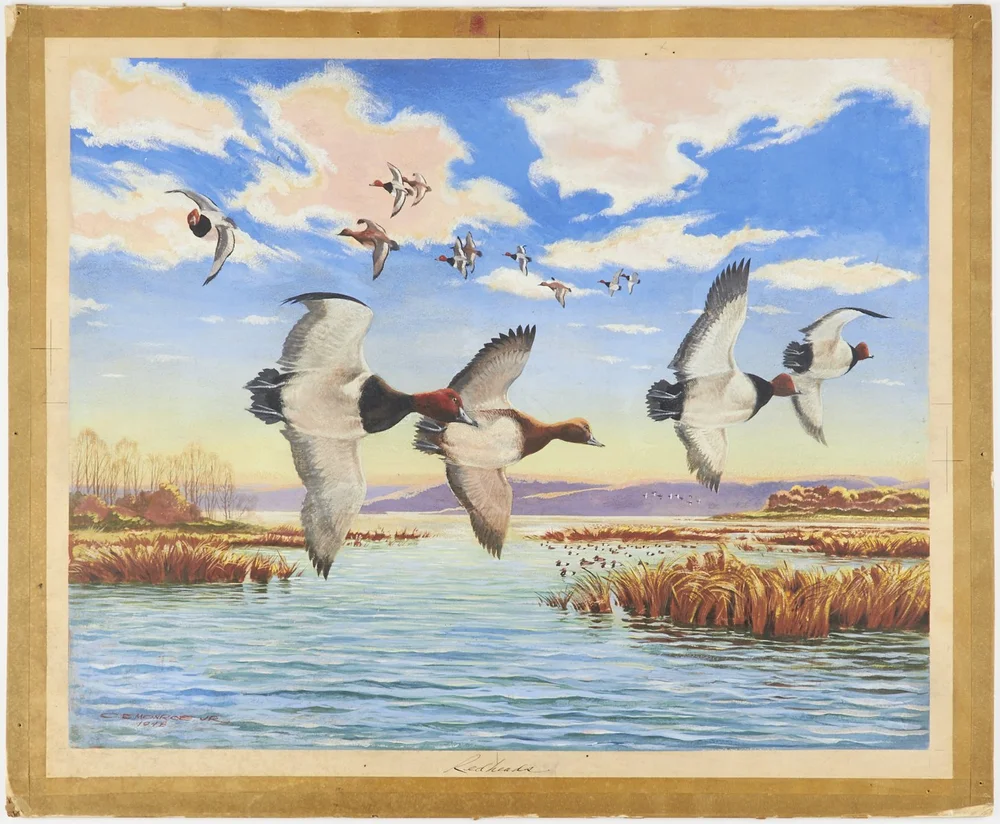 Charles Edmund Monroe Jr Painting On Board