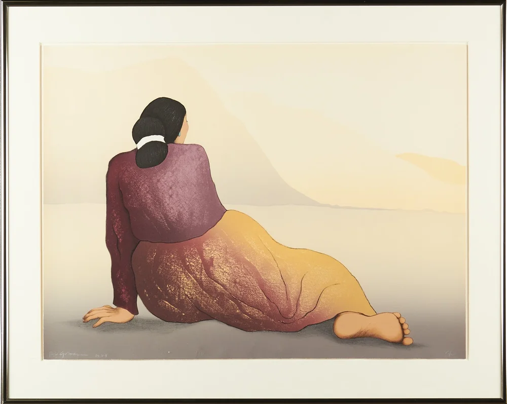 Rc Gorman Lithograph